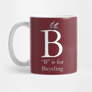 B is for Bicycling Mug